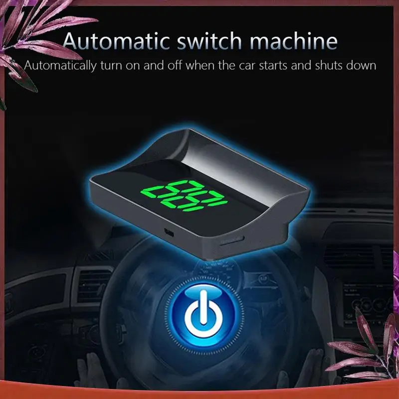 V9 Car Head-Up Display HUD Speedometer Display Windshield Projector KMH/MPH Automotive General Electronic Accessories A