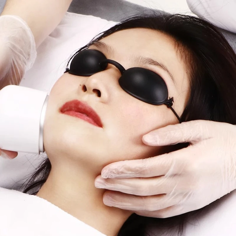Safety Goggles Protective Glasses Soft Silicone Eyepatch Adjustable Eyewear Protection Beauty IPL Laser Eyecup 4