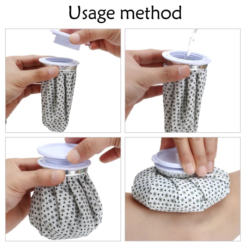 Medical Ice Pack Ice Packs Reusable Various Size Ice Pack Knee Head Leg Breathable Material Cooler Bag Medicla Pain Relief Injury Care Hot Cold Therapy