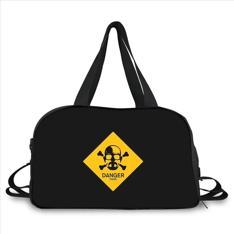 Breaking Bad 3D printing fashion trend portable large capacity multi-function messenger bag travel bag