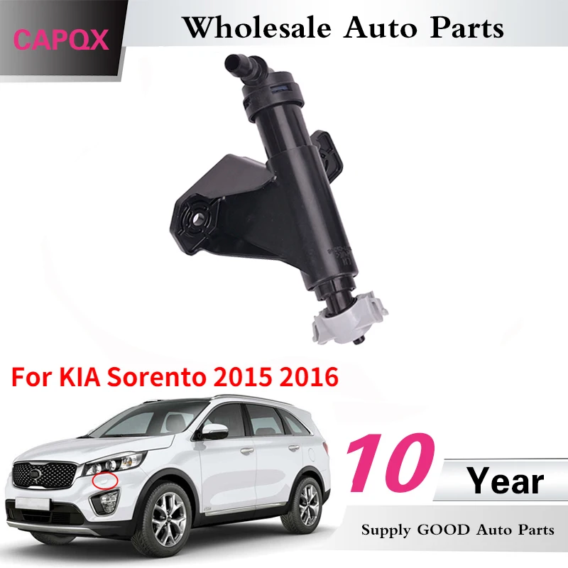 CAPQX For KIA Sorento 2015 2016 Front Bumper Headlamp Headlight Washer