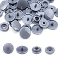 Gray Snap Button