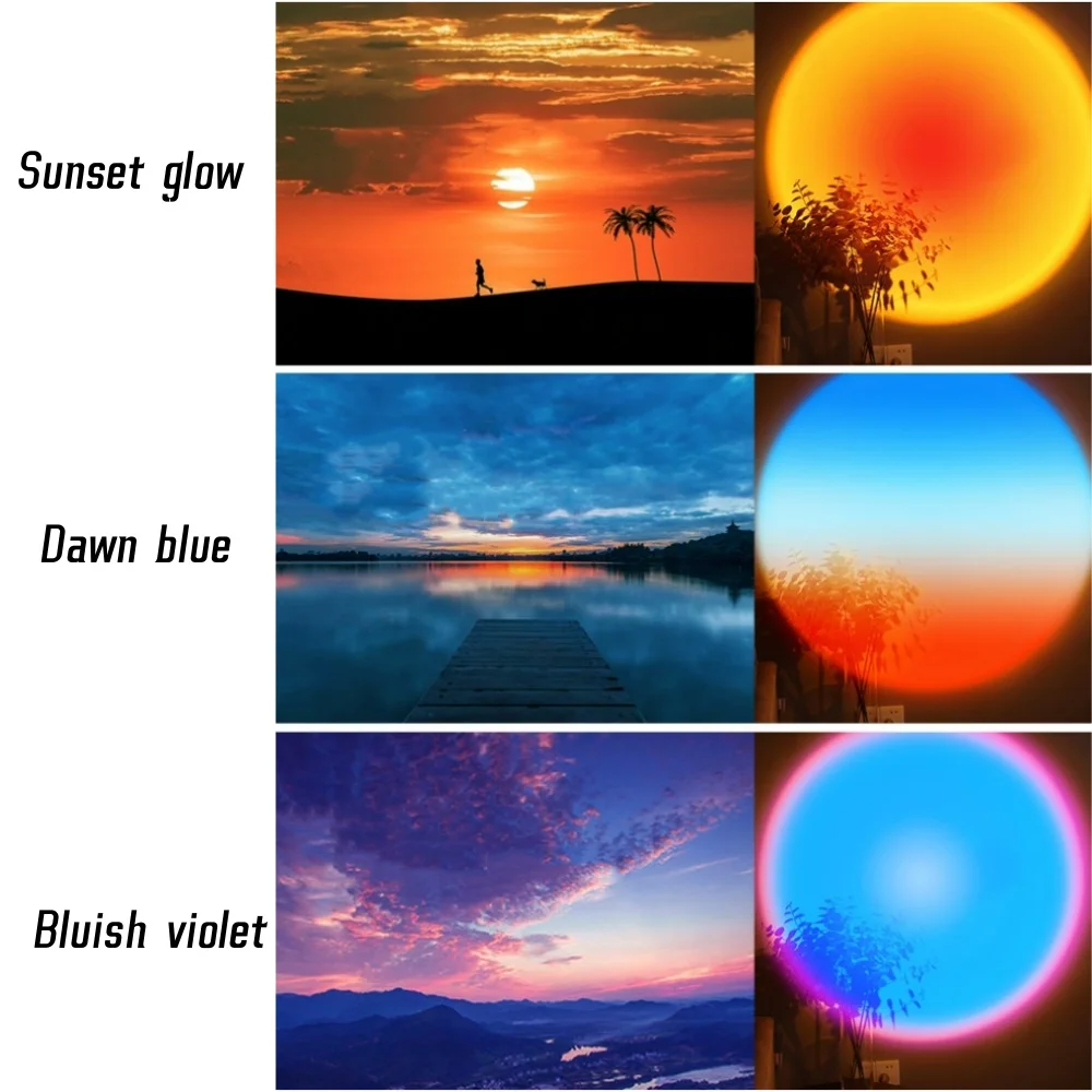 Ambient light Sunset glow COB Spotlight 360&deg; Rotation 12W 18W 24W Anti-glare Dimmable LED Downlight AC85-265V Interior lighting