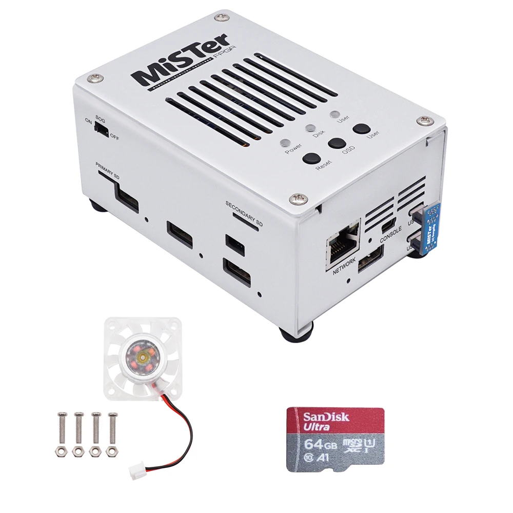 2023 RetroScaler MisterFPGA Core Control Terasic DE10-Nano Main