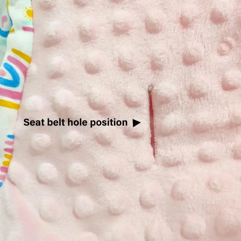 Infant Seats Protector Rainbow Seats Cover Training Chair Sleeve for Bumbo Baby Safety Machine Washable HX5D