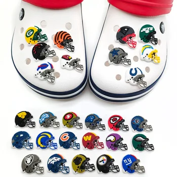 NFL Team Helmet Shoe Charms 1