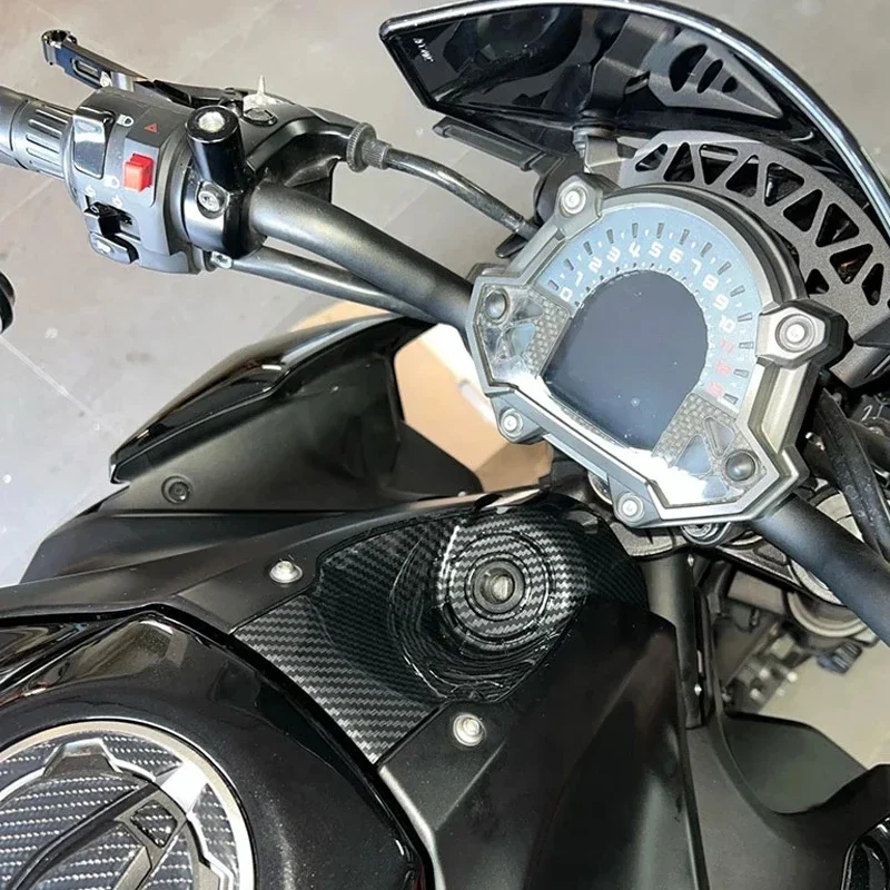 Motorcycle Fairing Carbon fiber Z900 ABS Naked Motorcycle Ignition Key Switch Lock Case Tank Cover Panel Fairings For Kawasaki Z900