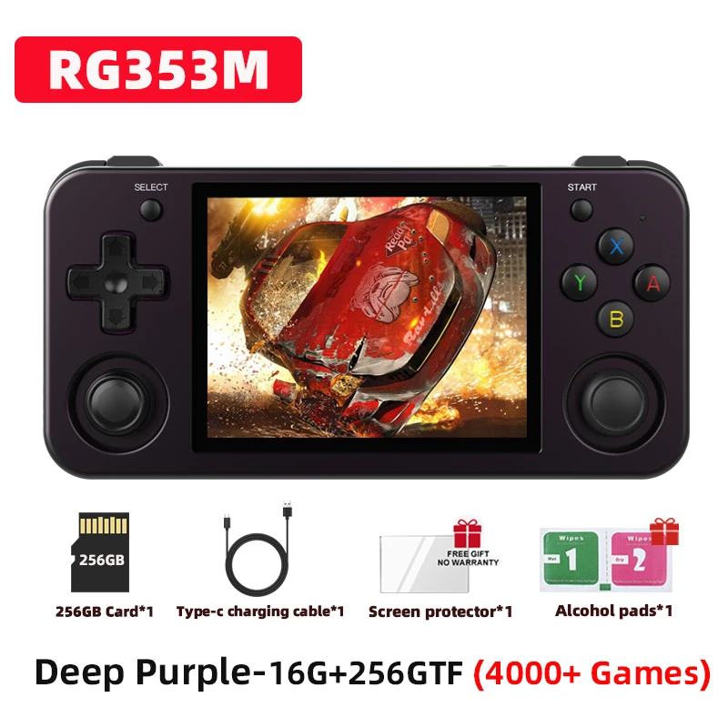 ANBERNIC RG353M Handheld Game Console Aluminum Alloy Shell