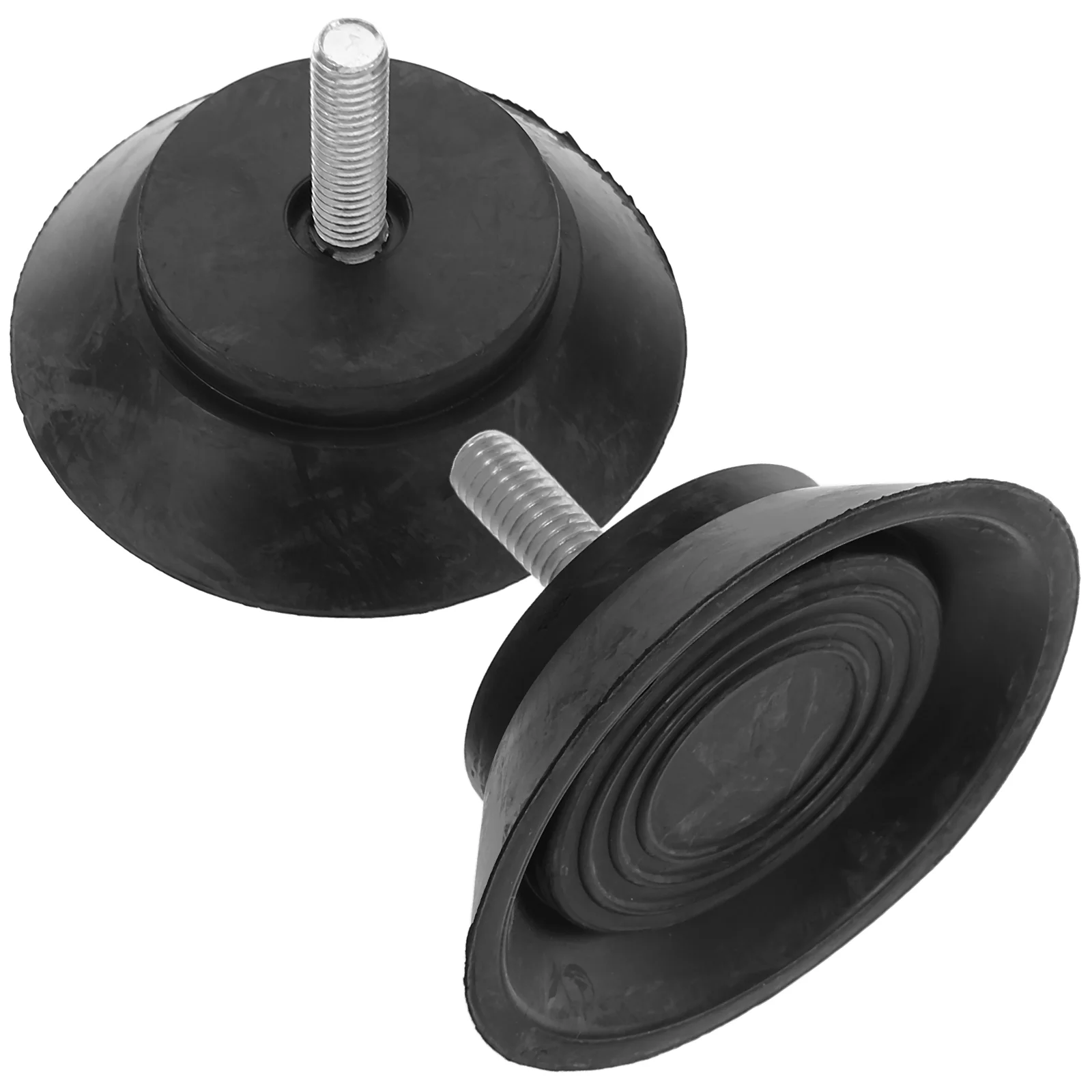 2 Pcs Tumbler Rubber Suction Cup Appliance Leveling Feet Adjustable Furniture Adjusting Foot Legs for