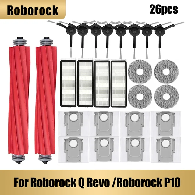 Get the Best Out of Your Roborock Q Revo/P10 A7400RR Robot Vacuum Cleaner with These Spare Parts Cheap Product Recommendation