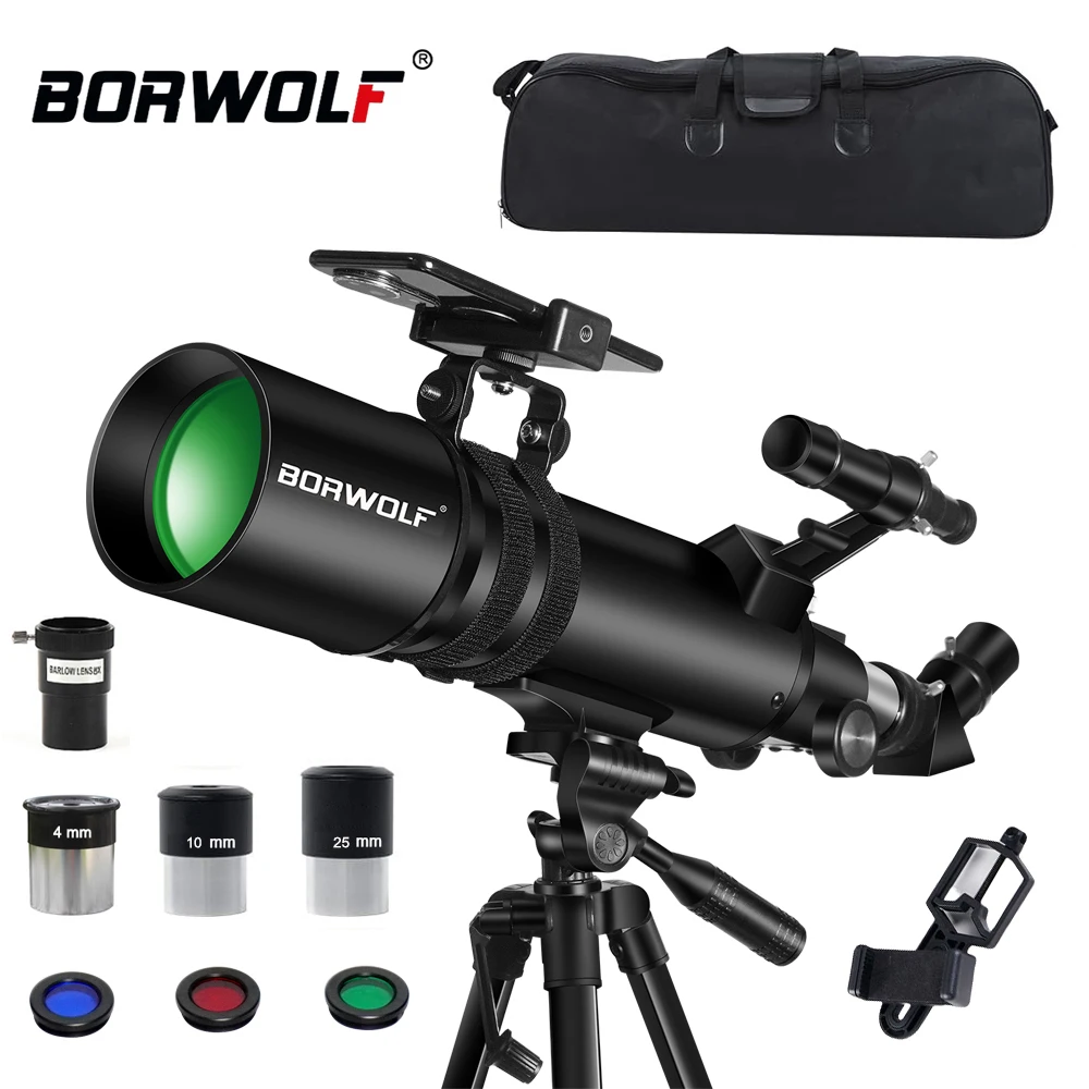 Teleskop astronomiczny BORWOLF 90600 za $100.9 / ~383zł