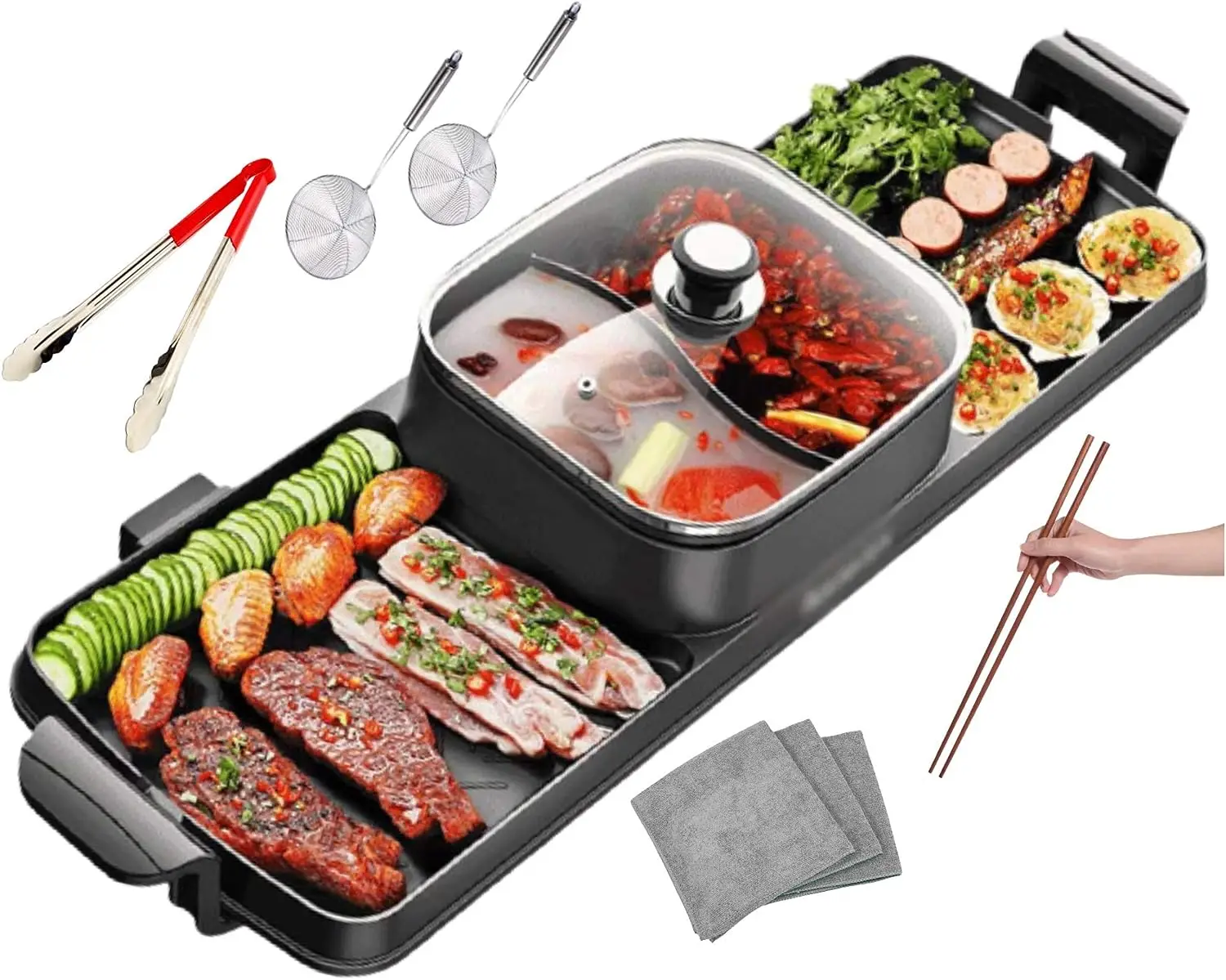https://ae01.alicdn.com/kf/Sc18e12d7939c4113bd6e896faba6026c9/Hotpot-Grill-Combo-Indoor-Korean-BBQ-Shabu-Shabu-Hot-Pot-with-Divider-Portable-with-Free-Strainer.jpg