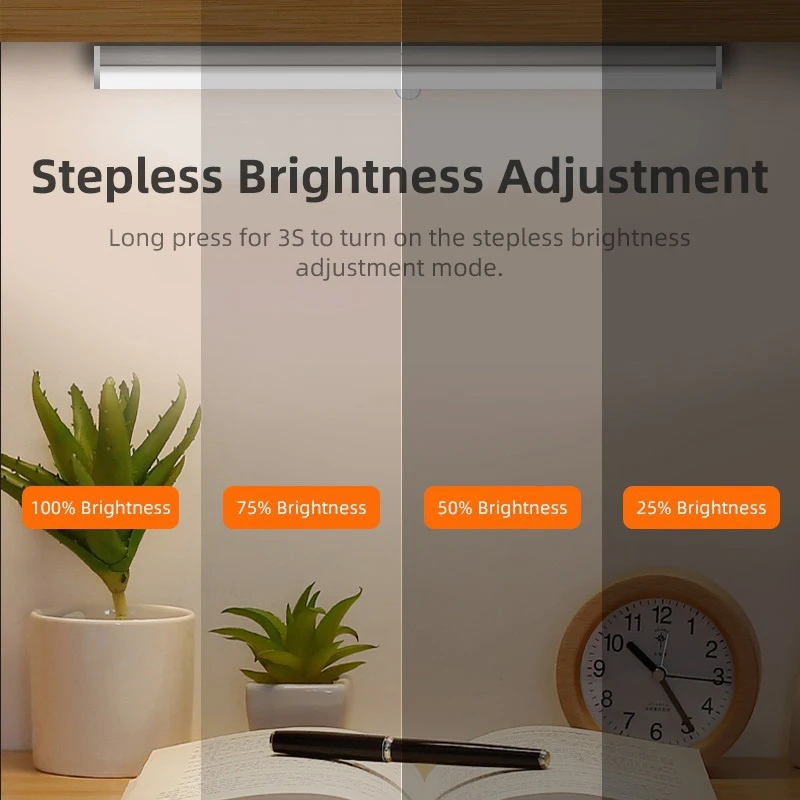 Description Picture 5 of itemMotion Sensor Light Rechargeable LED Night Light Portable Under Cabinet Light with Magnetic for Bedroom Kitchen Closet Staircase