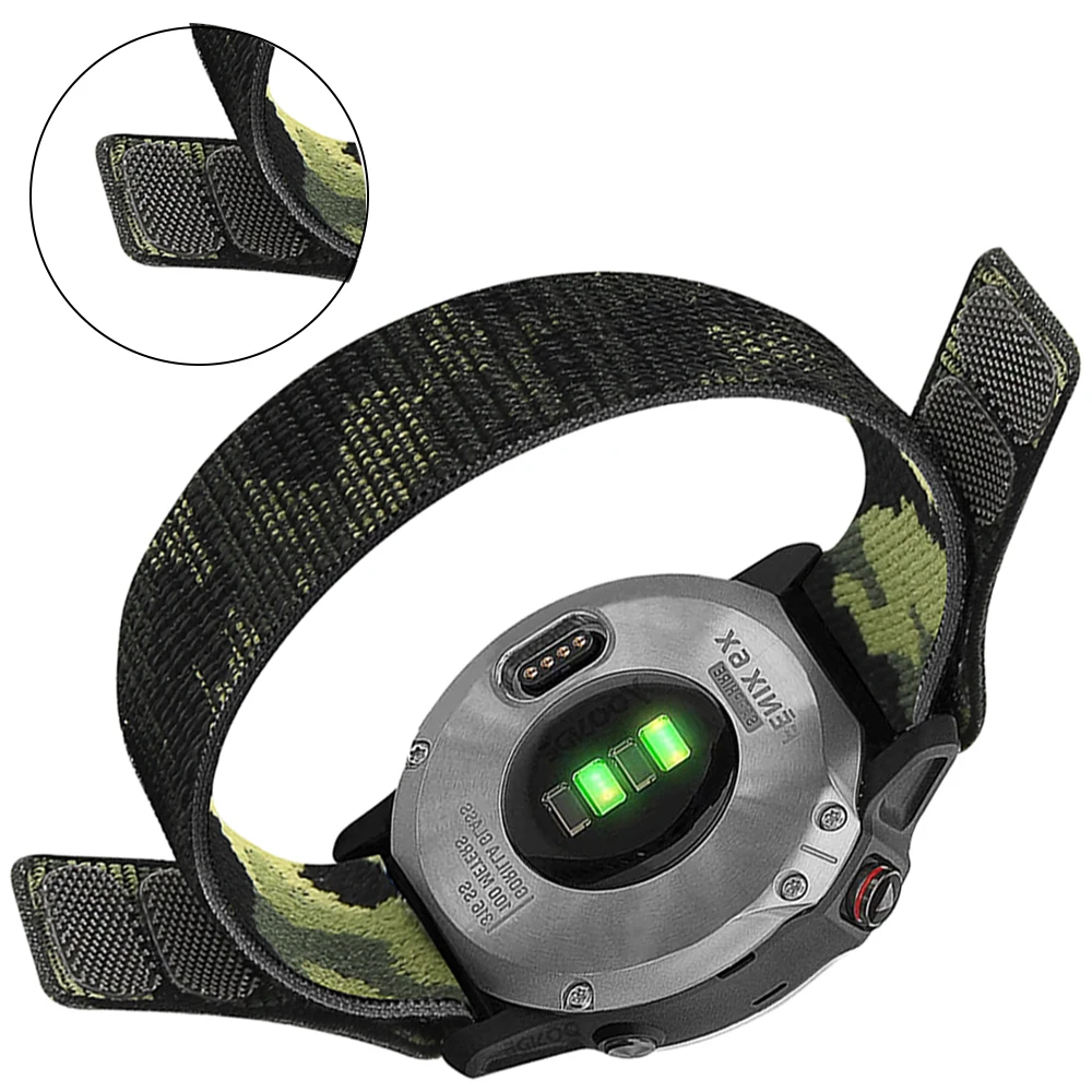 Ultra-Slim Feather-Light Nylon Loop Strap, QuickFit Design (22mm & 26mm)