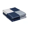 130x170cm Plaid Cashmere Blanket Super Soft Wool Scarf Shawl Winter Warm Luxury Plush Sofa Bed Fleece Knitted Throw Cape Blanket 2