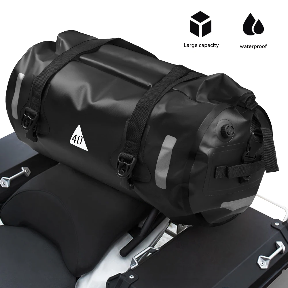 

Motorcycle Luggage Bag for Touring for BMW R1200GS R1250GS LC Adventure F850GS F750GS 50L Waterproof Outdoor Back Seat Tail Bag
