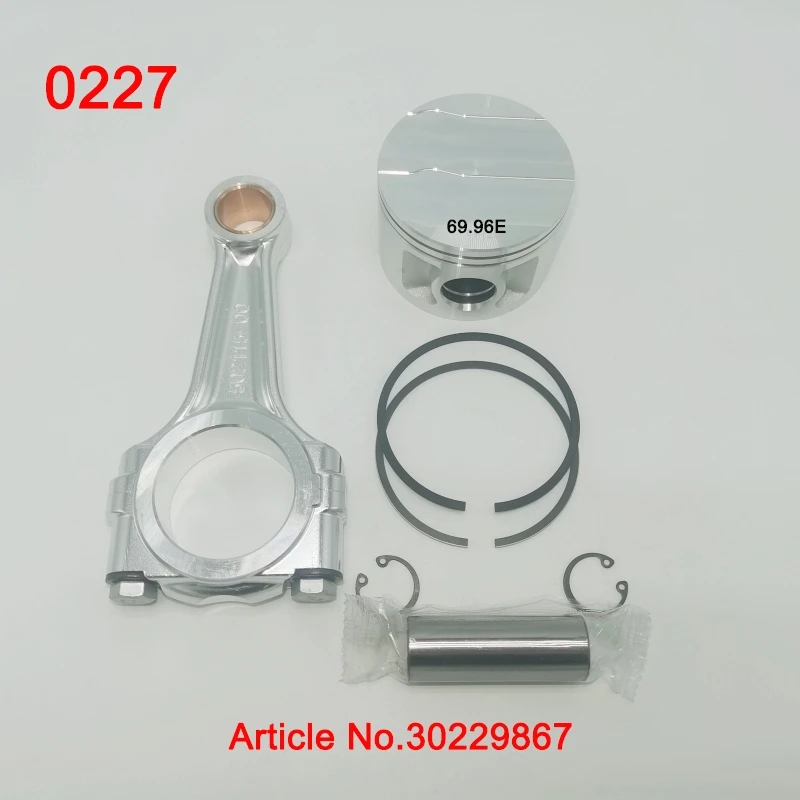 30229867 6HE-25 6HE-28 6HE-35 6HE-25Y 6HE-28Y 6HE-35Y-40P Connecting rod/piston of complete for refrigeration compressor