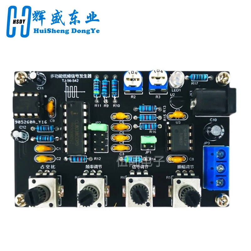 Icl8038 Multifunctionele Laagfrequente Signaalgenerator Multi-Wave Lassen Elektronische Circuit Experiment Kit Diy