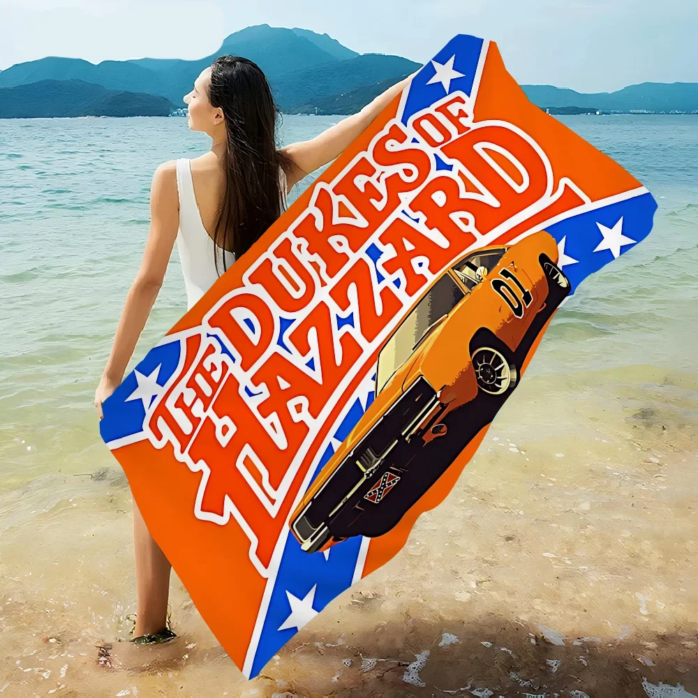 The Dukes Of Hazzard Big Microfiber Beach Towels Quick Dry Towel Sand Beach Towels Pool Towel For Travel Swim Pool Yoga 2