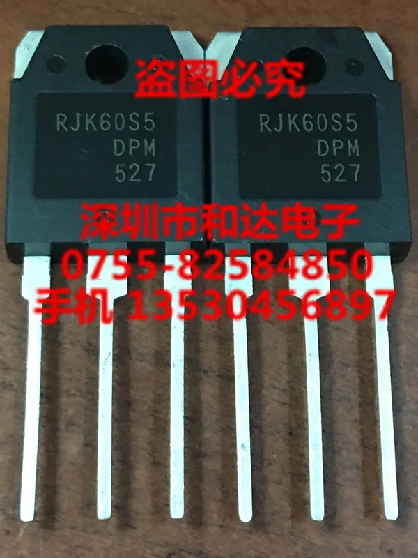 

5PCS-10PCS RJK60S5 TO-3P ON STOCK NEW AND ORIGINAL