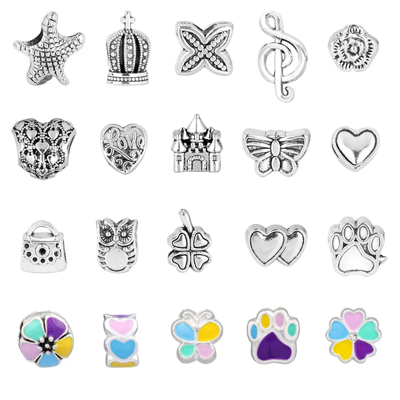 DIY Charms Bracelet Making Set Spacer Beads Pendant Accessories For  Bracelet Necklace Jewelry Making Creative Children Gifts