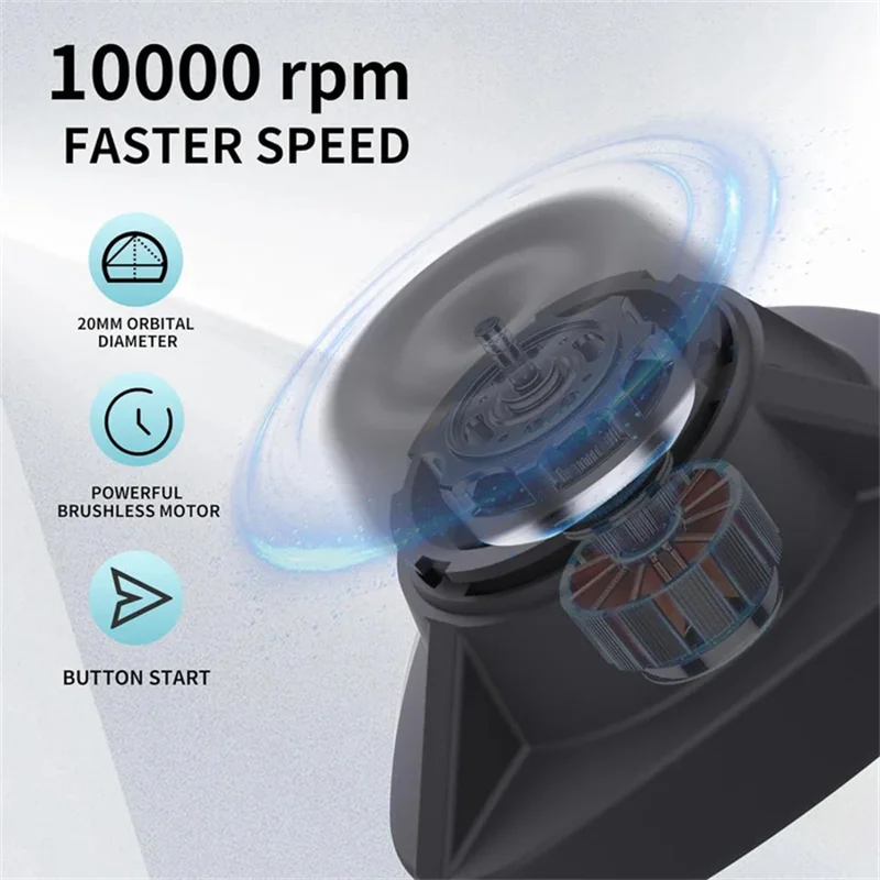 Mini Vortex Shaker Tattoo Ink Nails Polish Mixed Shaker 10000RPM Nails Polish Glue Shaking Machine Tattoo Pigment Ink Stirrer 3