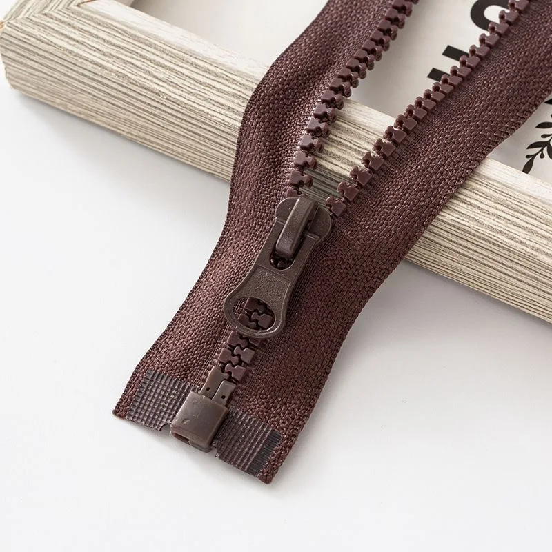 Resin Open-End Zipper for Garment Sewing and Accessories