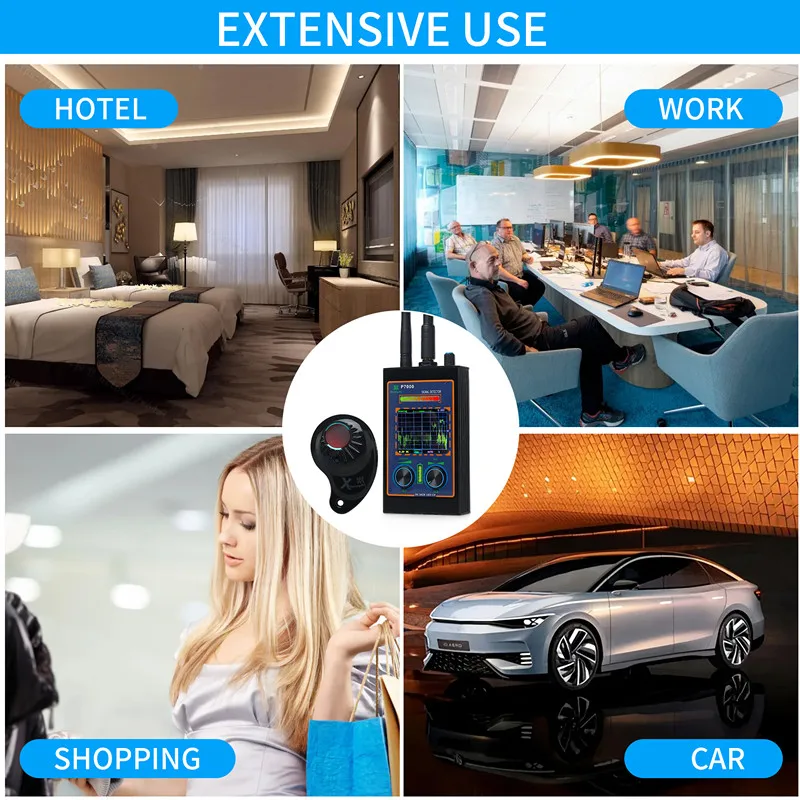 New Anti-monitor Anti-sneak Shooting Surveillance Camera Detector Anti-gps Positioning Tracking GPS Wireless Scanner