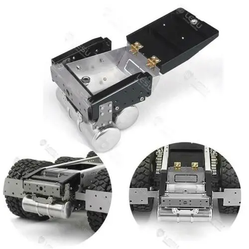 

LESU Metal Battery Box Rear Beam Set for 1/14 RC DIY Tamiyaya Model Tractor Truck Toy Spare Parts TH16419-SMT5