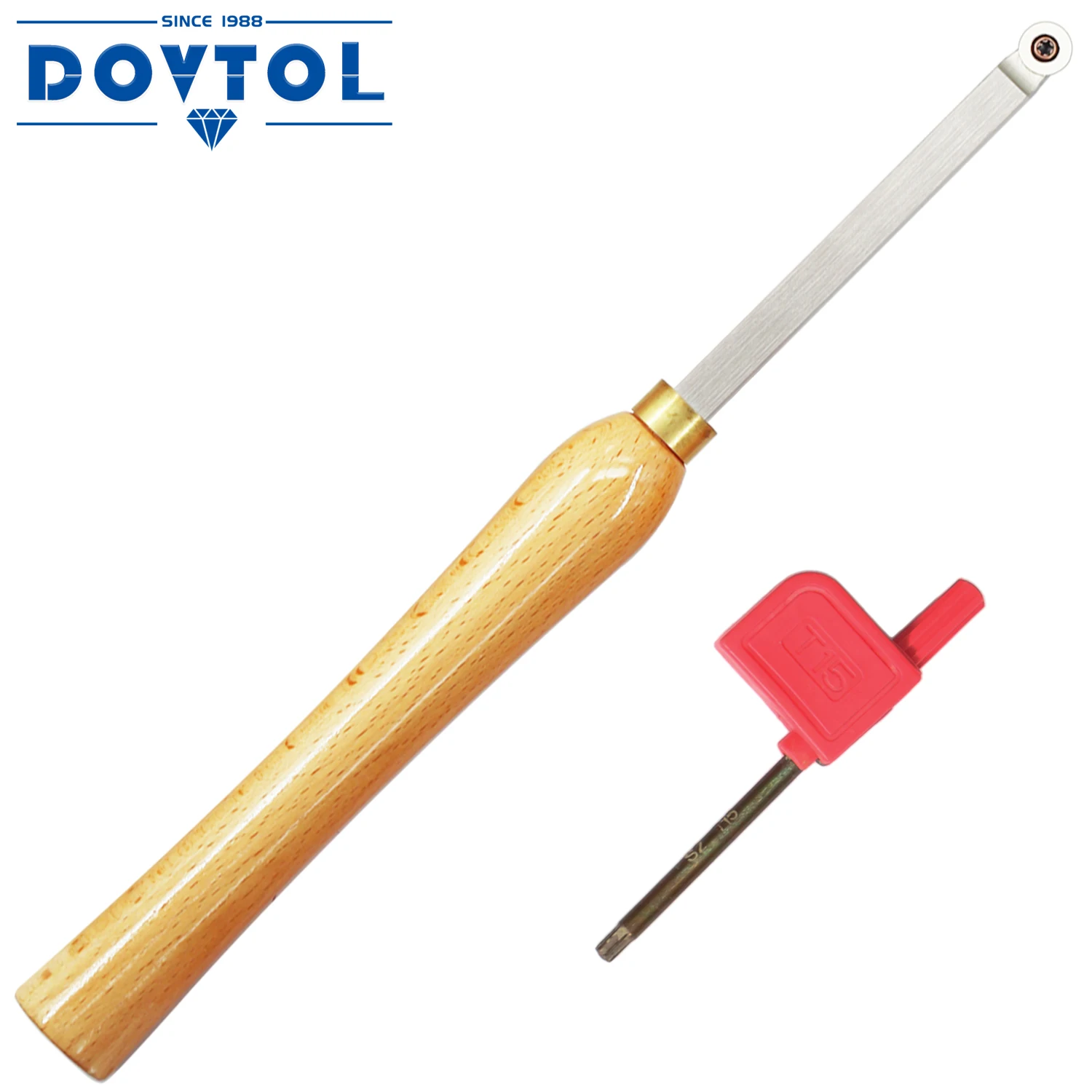 MIni Finisher Carbide Tipped Wood Turning Tools Round 12X2.5mm 320mm