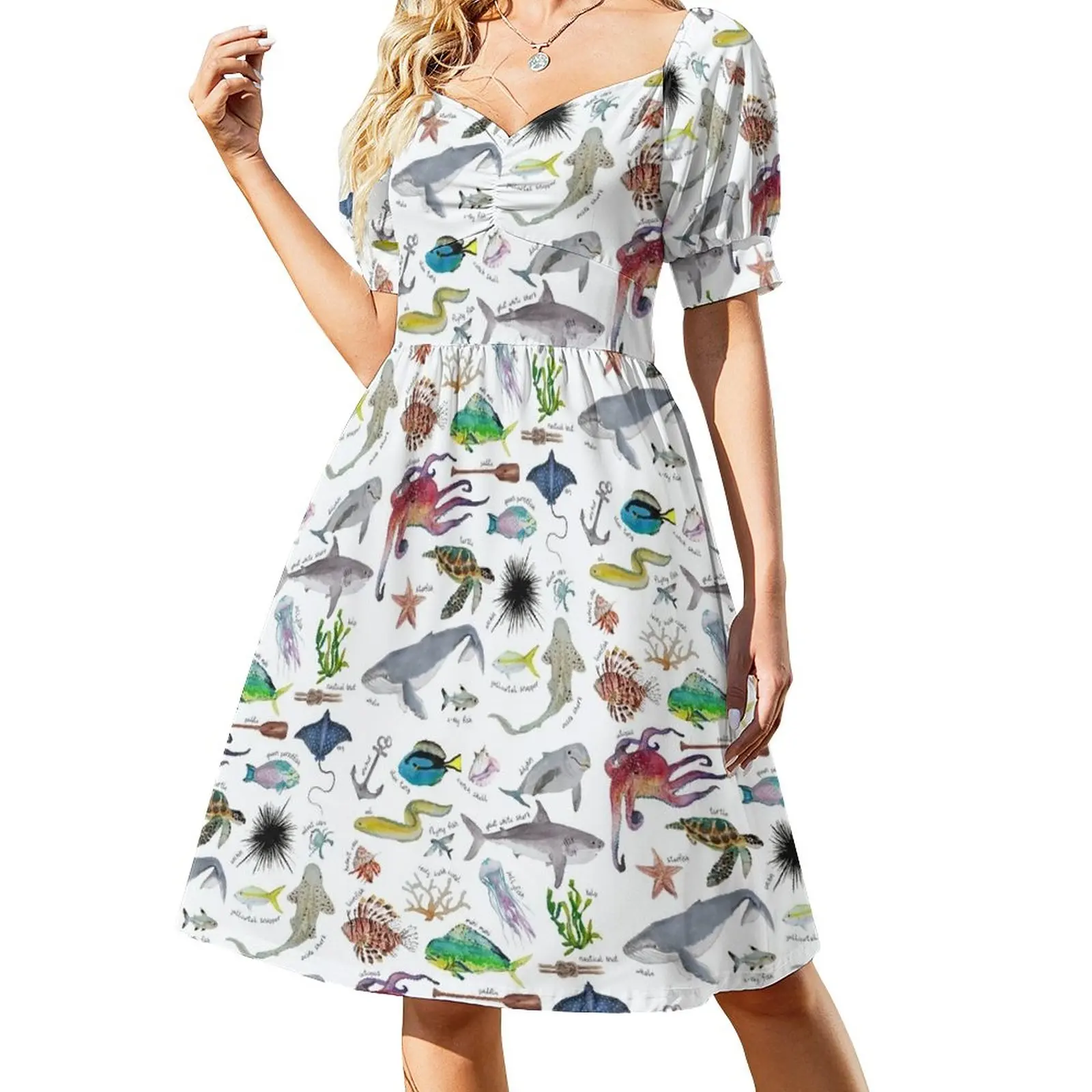 

Under the Sea Alphabet Sleeveless Dress dress for women 2024 elegant chic wedding evening dresses