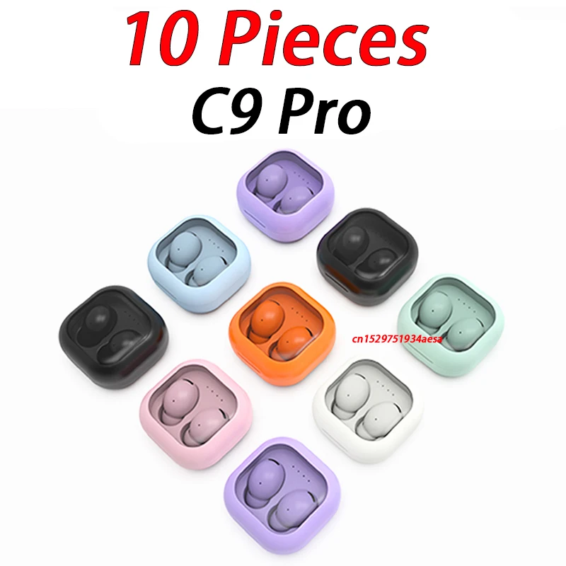 10PCSC9ProTWSWirelessHeadsetBluetoothEarphonesStereoV53