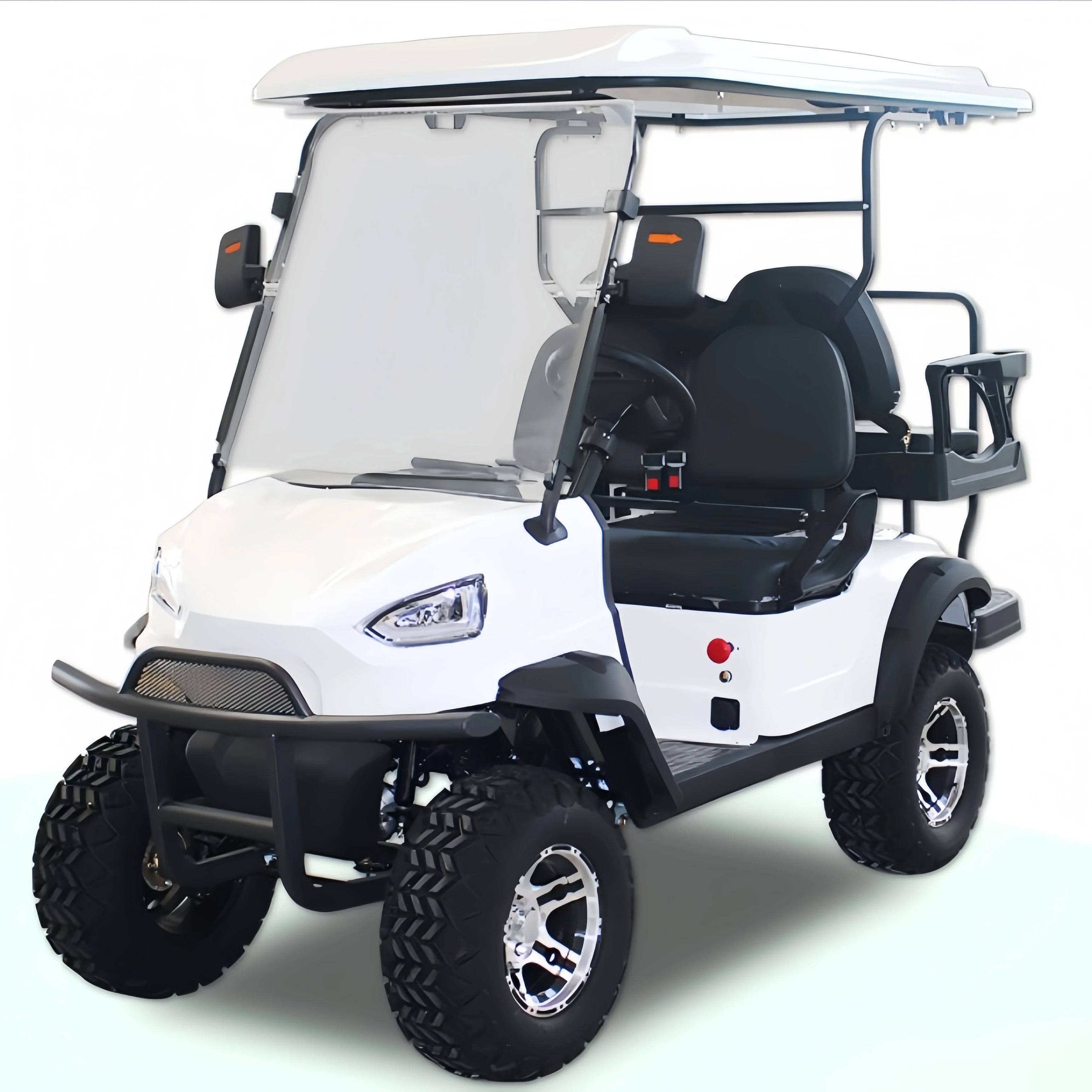 High Quality 5kW 48V Electric Golf Cart 6 Seat electric Scooter Long Range 4 Wheel Electric Golf Cart