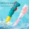 Summer Water Toys Cute Animal Head Design Blasters Squirt Funny And Cute Long Range Water Spray Interactive Beach Toys For 3