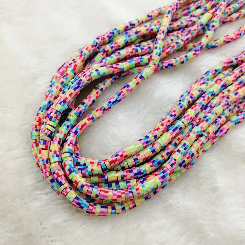 

Бусины из глины, 4 мм, 330 шт./полоса, бусины из глины, бусины из полимерной глины, бусины для искусственной глины, аксессуары для рукоделия, ZC05