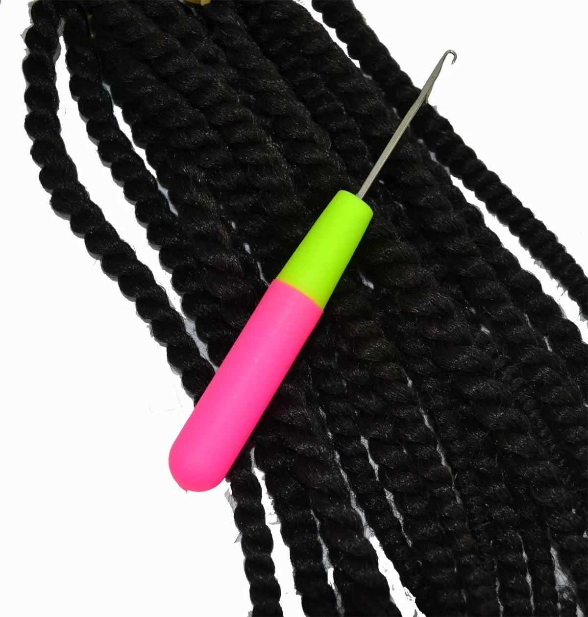 Latch Crochet Hook Needle Plastic Knitt For Making Jumbo Braiding Dreadlock Hair Tools Weaving Dreadlock Extension