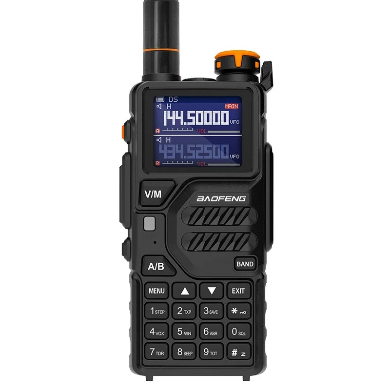2024 Ultimo Baofeng K5 Plus Walkie Talkie Ad Alta Capacità Am Fm Radio Bidirezionale Uv K5 Full Band Led Riduzione Del Rumore Dtmf Ham Radio