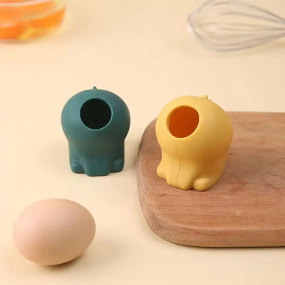 

Egg Divider Convenient Not Easily Deformed Easy Release Portable Manual Egg Yolk Separator Cooking Tool Kitchen Gadget