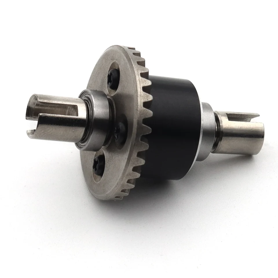 Aluminum Alloy Center Drive Shaft With 27T Motor Gear - Upgrade/Replacement Part For WLtoys 144001 1/14 Scale RC Buggy