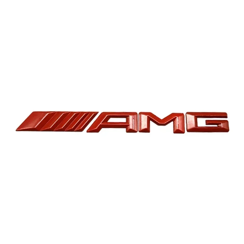 메르세데스 벤츠 AMG C E S GLE GLS CLC 클래스 W204 W203 W205 W124 W221 W213 W212용 자동차 3D 후면 레터 엠블럼 트렁크 스티커