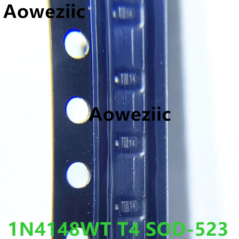 1 N4148Wt Serigrafato T4 Sod-523 1206 Diodo Interruttore Smd Confezionato Nuovo Di Zecca