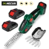 HECUS 2 IN 1 Cordless Electric Hedge Trimmer 20000rpm Handheld Household Lawn Mower Garden Power Tool For Makita 18V Battery 1