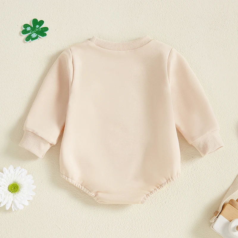 St. Patrick's Day Glitter Jumpsuit 3