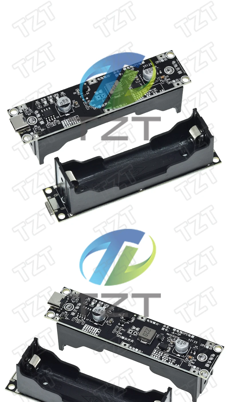 5 V 9 V 12 V 18650 Lithium-Batterie-Boost-Aufwärtsmodul, USV, unterbrechungsfreies Stromversorgungsmodul, Laden und Entladen gleichzeitig, 1 A – Detail 3