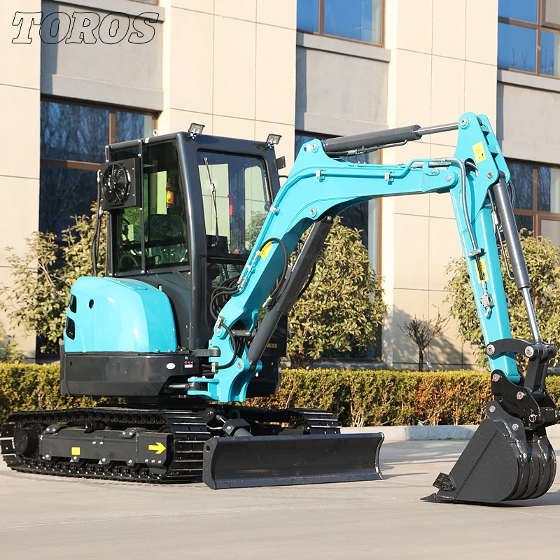 Customized 3 ton Mini Excavator Manufacturer Epa Engine Small Bagger Free Shipping  Low Price Multifunctional Mini Diggers