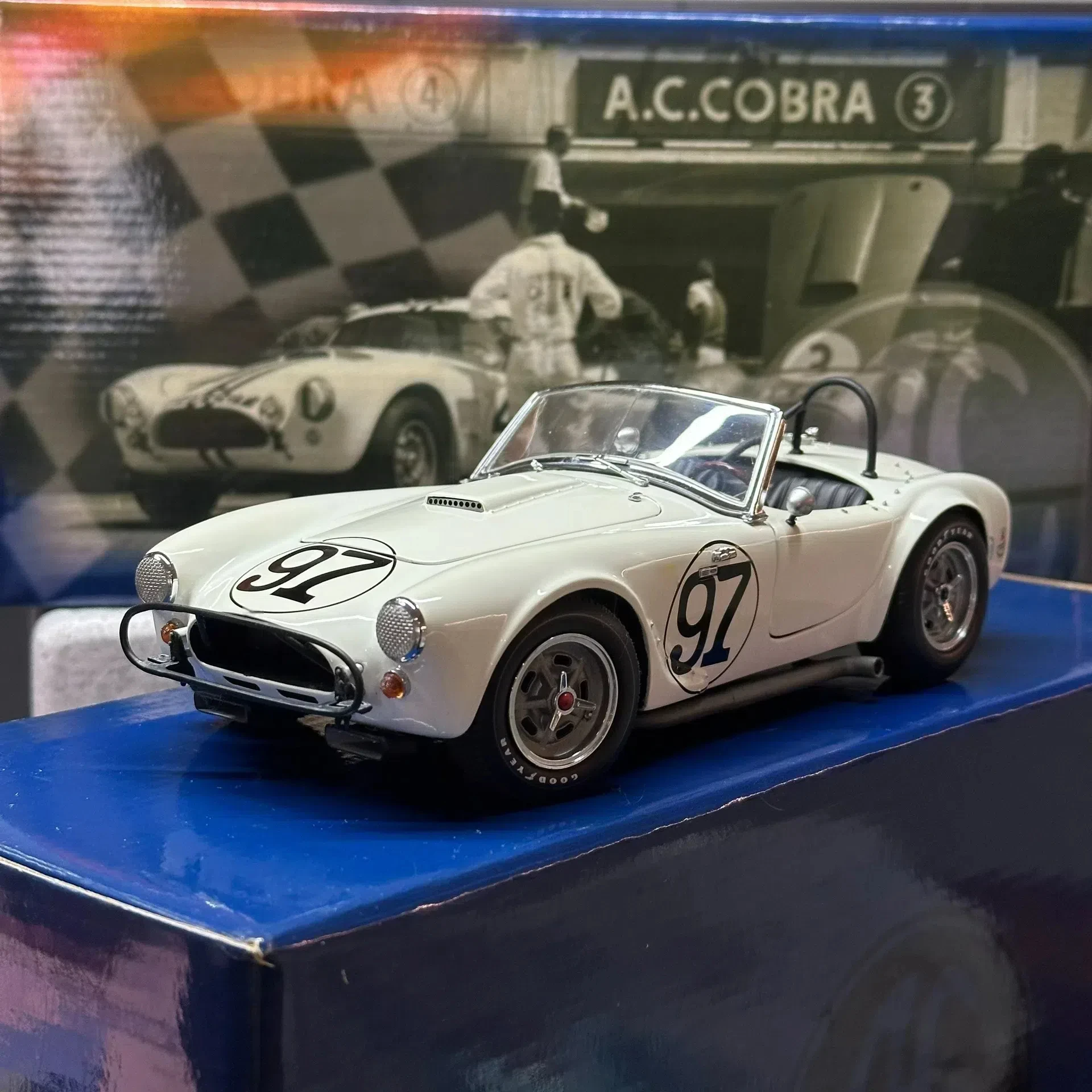 Exoto 1:18 AC Cobra Shelby 289 #97 модель автомобиля | AliExpress