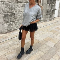 Women Y2k Lace Mini Skirt Fairy Coquette Low Rise Pleated Ruffle Half Slip Skirt Vintage Layered Flowy Short Skirt Streetwear - Image 6