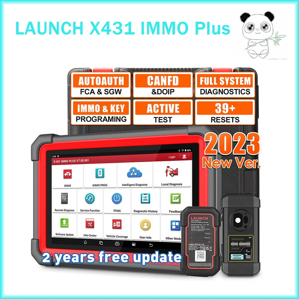 

LAUNCH X431 IMMO Plus Car Key Programmer Programming Tool Automotive Diagnostc Scanner Autoscanner Auto Diagnost Immobilizer