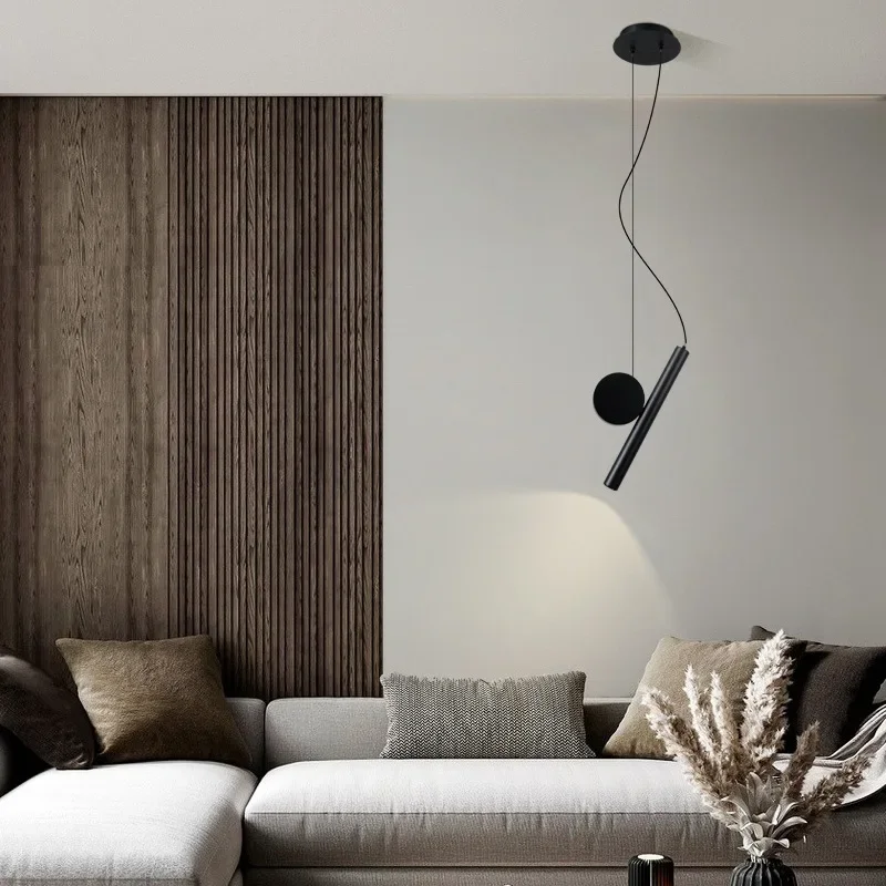 Modern LED Pendant Lamp Adjustable Cable For Living Room Aisle Study Bedside Chandelier Indoor Home Decor Light Fixture Luster
