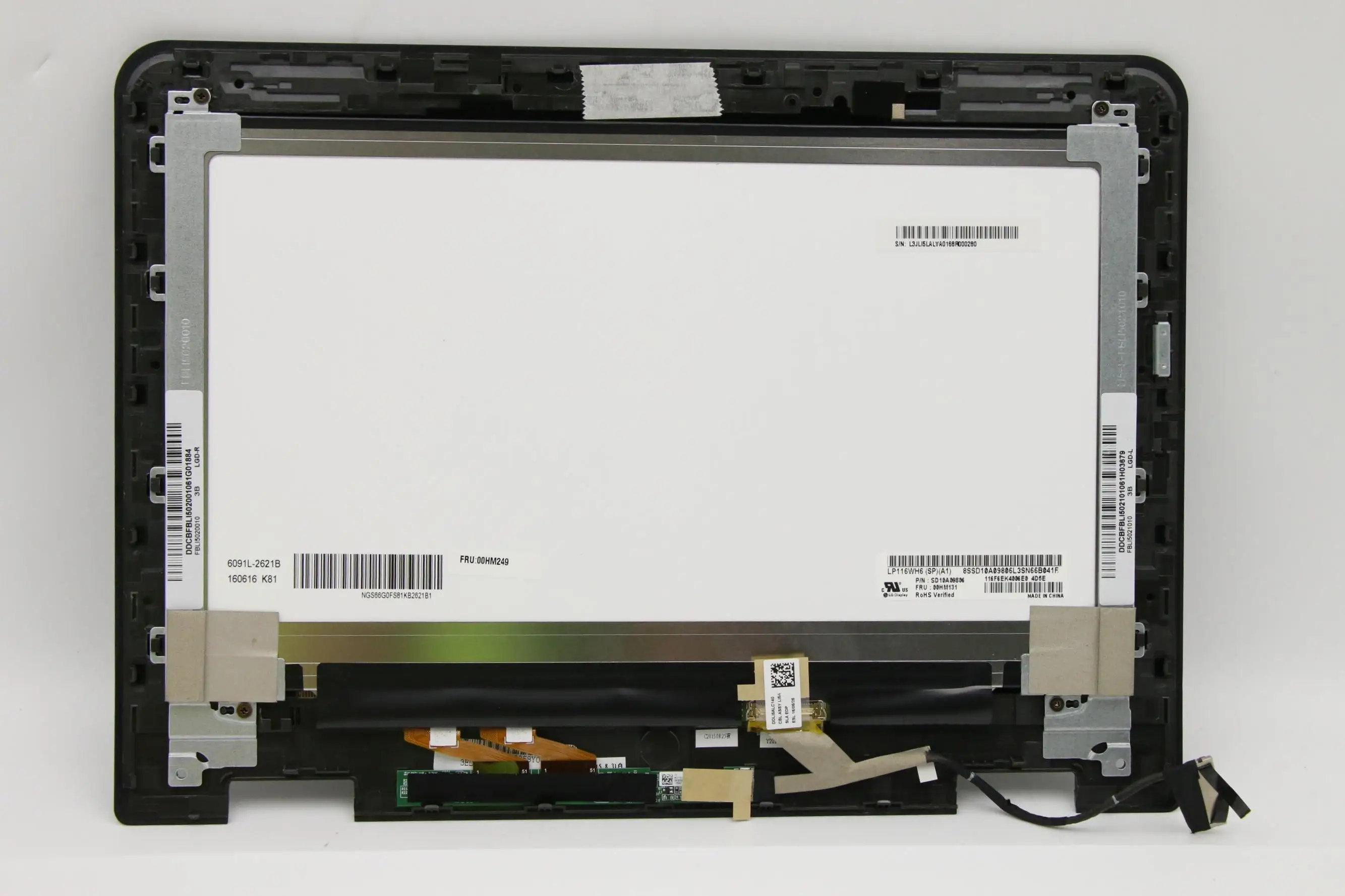 

00HM249 11e 20DB 20DU для Lenovo Chromebook HD сенсорный экран в сборе